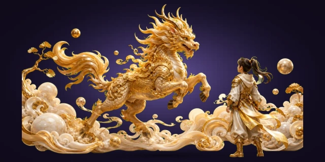 麒麟送宝